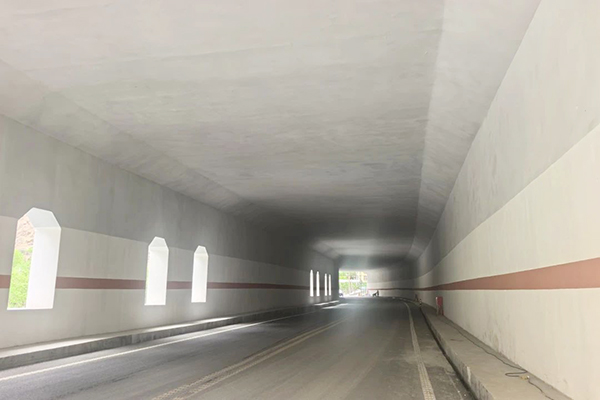 國道544川九路完善提升工程項目控制性工程順利完工