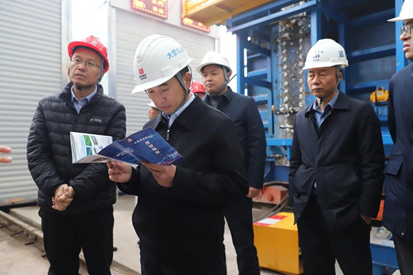 川高公司黨委書(shū)記、董事長(zhǎng)江勇順率隊(duì)赴大墊TJ3標(biāo)項(xiàng)目督導(dǎo)調(diào)研